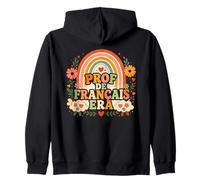 Conception Amusante de Professeur de français de l'ère Prof De Français Sweat à Capuche