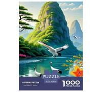 Conception Artistique du Paysage Puzzle 1000 Pièces Educa Jouet Jeu D'Intelligence Décoration Intérieure Intéressant Jeu Éduchatif Challenge Toy Adultes & Enfants des 14 Ans 70x50cm/1000pcs