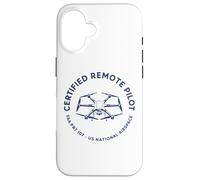 Conception certifiée d'opérateur de Drone Pilote à Distance Coque pour iPhone 16