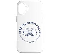 Conception certifiée d'opérateur de Drone Pilote à Distance Coque pour iPhone 16 Plus