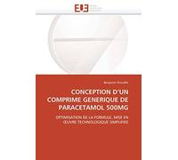 Conception d un comprime generique de paracetamol 500mg