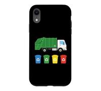 Conception d'assainissement de collecteur de déchets de Recyclage de Camion à ordures Coque pour iPhone XR