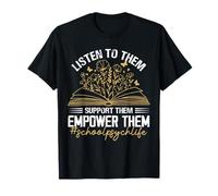 Conception d'autonomisation de la vie psychique scolaire T-Shirt