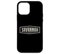 Conception de Badge rétro Savannah Georgia, Graphique Coque pour iPhone 12 Mini