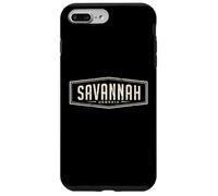 Conception de Badge rétro Savannah Georgia, Graphique Coque pour iPhone 7 Plus/8 Plus