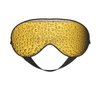Conception de bière glacée, Couvre-yeux complets bloquant la lumière, masque pour les yeux, bandeau doux pour les yeux de nuit