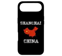 Conception de Carte du Drapeau Chinois Vintage de Shanghai Coque pour iPhone Air