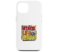 Conception de Chariot élévateur logistique d'entrepôt Coque pour iPhone 13