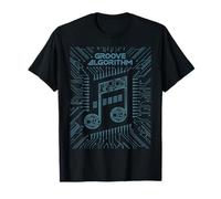 Conception de circuit d'algorithme de rainure T-Shirt