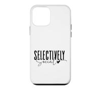 Conception de Citation introvertie sélectivement Sociale Coque pour iPhone 12 Mini