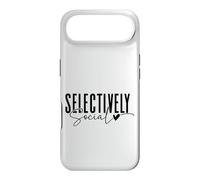 Conception de Citation introvertie sélectivement Sociale Coque pour iPhone Air