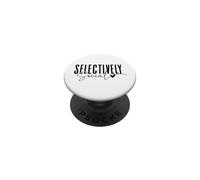 Conception de Citation introvertie sélectivement Sociale PopSockets PopGrip Adhésif