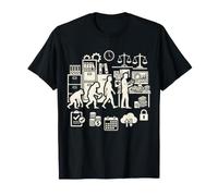 Conception de conformité financière de l'auditeur Evolution T-Shirt