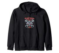 Conception de Construction Classique du Moteur Street Torque Union Sweat à Capuche