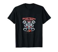 Conception de Construction Classique du Moteur Street Torque Union T-Shirt