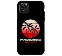 Conception de Coucher de Soleil sur la Plage de l'Algarve à Praia da Rocha, Portugal Coque pour iPhone 11 Pro Max