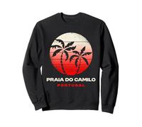 Conception de Coucher de Soleil sur la Plage de l'Algarve à Praia do Camilo, Portugal Sweatshirt