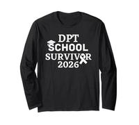 Conception de Fin d'études en physiothérapie DPT School Survivor 2026 Manche Longue