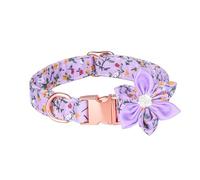 Conception de Fleurs Collier de Chat réglable décoratif Six Accessoires de pétale pour Les Anniversaires de Tous Les Jours et Les célébrations de Noël