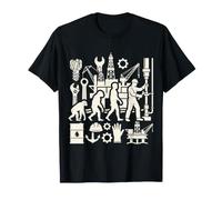 Conception de Forage de Plate-Forme Offshore d'évolution de travailleur de Plate-Forme pétrolière T-Shirt