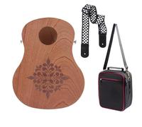 Conception de guitare à percussion à main en bois - Outil de percussion portable léger, sac de rangement | Boîte en bois à percussion, jouet musical parfait pour les performances Apprendre des