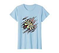Conception de joueur de fléchettes avec un modèle cool T-Shirt