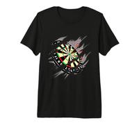 Conception de Joueur de fléchettes avec Un modèle Cool T-Shirt Haut de Gamme