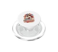 Conception de la Batte de Jésus Baseball avec Foi chrétienne PopSockets PopGrip pour MagSafe