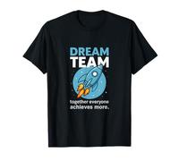 Conception de la Devise de l'équipe Graphique Dream Team Rocket T-Shirt