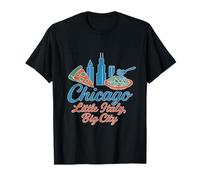 Conception de la fierté locale des grandes villes de Chicago, Little Italy T-Shirt