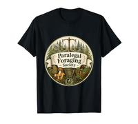 Conception de la Loi sur la Chasse aux Champignons de la Paralegal Foraging Society T-Shirt