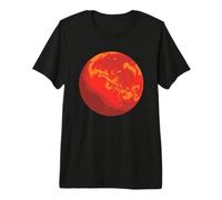 Conception de la planète Mars par Un passionné de l'espace et Un Explorateur passionné de Science T-Shirt Haut de Gamme