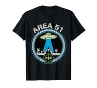 Conception de la théorie du Complot sur l'enlèvement d'un ovni par des extraterrestres dans la Zone 51 T-Shirt