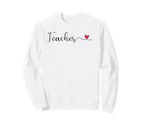 Conception de l'appréciation des Enseignants I Heart Teaching Sweatshirt