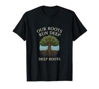 Conception de l'arbre d'escouade familiale Our Roots Run Deep T-Shirt