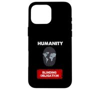 Conception de l'humanité - Graphique de déclaration Coque pour iPhone 16 Pro Max