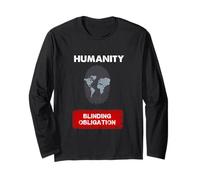 Conception de l'humanité - Graphique de déclaration Manche Longue