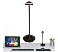 Conception De Lumière De Table Lampe LED Style Espace De Type Tap, Lumière De Nuit Sans Fil | Éclairage Compact Distinguant À L'intérieur Avec 3 Couleurs De Réglage De La Luminosité, Appareils
