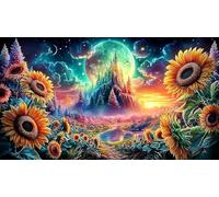 Conception de Masque Abstrait-Tribal Puzzle de 1000 pièces pour Enfants de 12 Ans Cadeaux d'anniversaire pour Grands Enfants 38x52cm/1000pcs