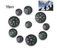 Conception De Mini Boutons En Plastique, Boussole Précise Portable Pour La Navigation Nord En Plein Air, Guide Pratique Pour Le Camping Et La Randonnée
