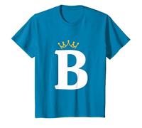 Conception de monogramme lettre B couronnée T-Shirt
