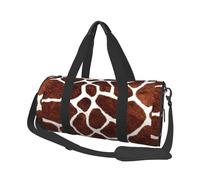 Conception de Motif de Girafe Africaine, Sac de Voyage de Grande capacité, Sac à Main Rond, Sac de Voyage de Sport, fourre-Tout, Sac de Fitness