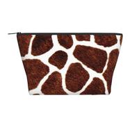 Conception de Motif de Girafe Africaine, Trousse de Toilette Trousse de Maquillage Sac à cosmétiques Trousse de Toilette de Voyage Portable