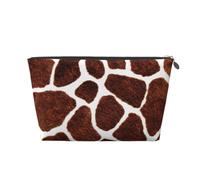 Conception de Motif de Girafe Africaine, Trousse de Toilette Trousse de Maquillage Sac à cosmétiques Trousse de Toilette de Voyage Portable