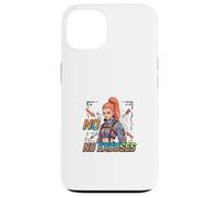 Conception de Motivation féminine Forte dans Un état d'esprit sans limites Coque pour iPhone 13