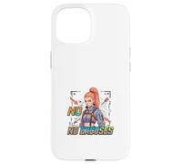 Conception de Motivation féminine Forte dans Un état d'esprit sans limites Coque pour iPhone 15