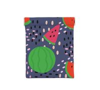 Conception de pastèque aux Fruits d'été, Sac de Rangement pour Femmes, Portefeuille supérieur à Presser, Petit Porte-Monnaie, Pochette de Changement