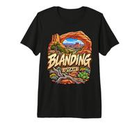 Conception de Paysage du désert des Roches Rouges de l'Utah T-Shirt Haut de Gamme
