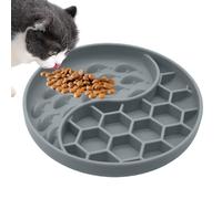 Conception de Puzzle à Bol à Chiens d'alimentation Lente, Protection Contre la Suffocation pour Les Animaux de Compagnie | Bol de Chiens en Silicone à l'épreuve des Glissement pour ralentir Le Bol de