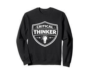 Conception de raisonnement logique du penseur Critique analytique Sweatshirt
